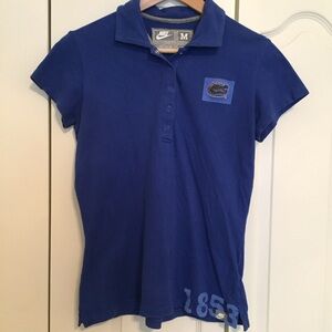 ⭐️ 4/$20 Nike UF Gator short sleeve polo shirt
